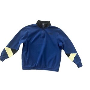 Puma Golf‎ 1/4 Zip Blue White Black Pullover Sweatshirt Size XL
